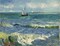 Seascape near Les Saintes-Maries-de-la-Mer by Vincent van Gogh - Item # VARPDX57618